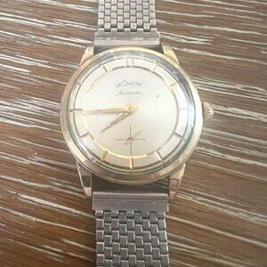 1960 10k Gold LeCoultre Bumper Automatic Watch - Video